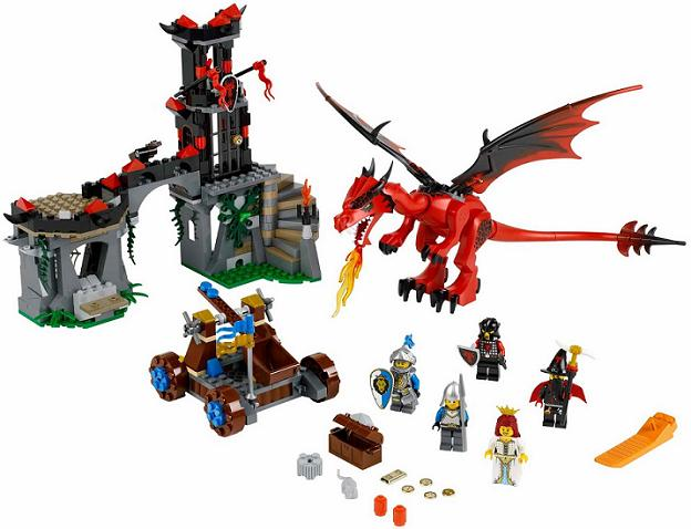 LEGO Castle 70403 Dragon Mountain, Retired, Certified, Pre-Owned