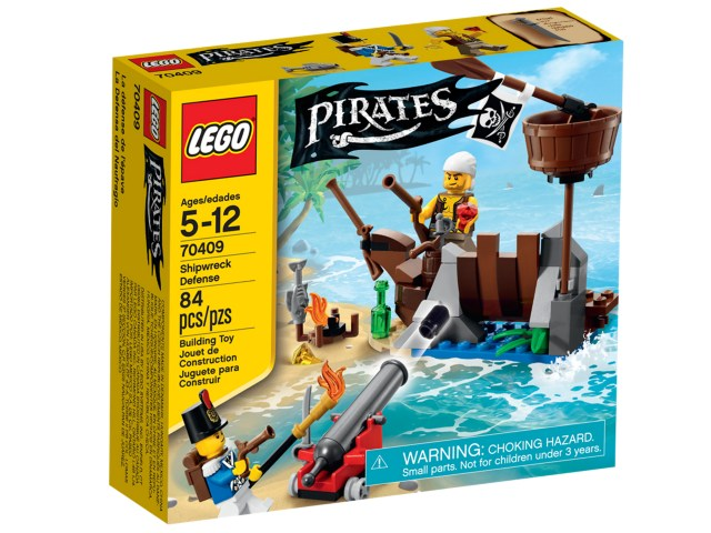 LEGO Pirates 70409 Shipwreck Defense, Retired, Certified, Pre-Owned