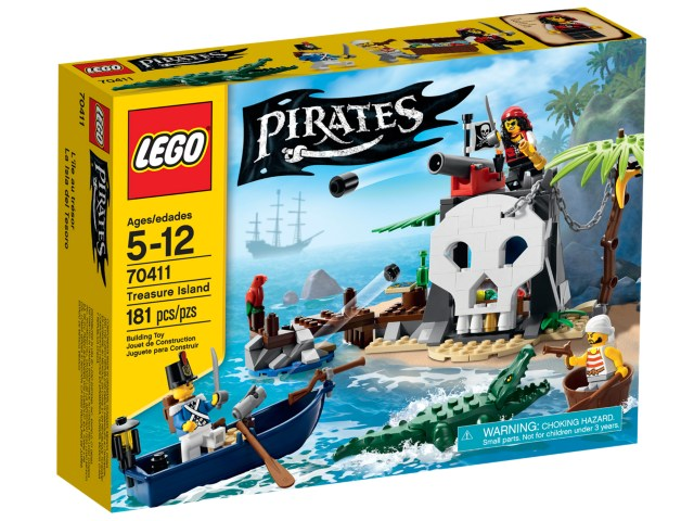 LEGO Pirates 70411 Treasure Island, Retired, Certified, Pre-Owned