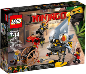 LEGO Ninjago Movie 70629 Piranha Attack, NIB, Retired