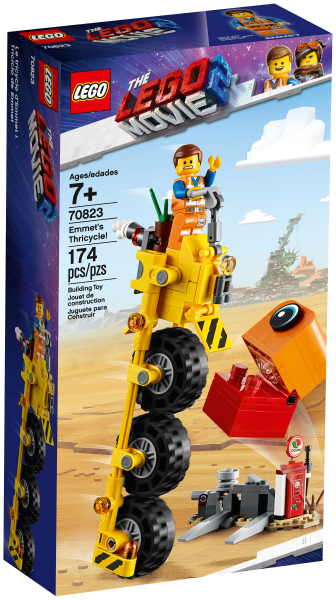 LEGO Movie 2 70823 Emmet's Thricycle, NIB, Retired