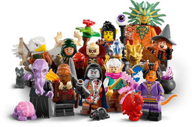 71047 12-Pack Minifigures Dungeons and Dragons LEGO® One of each Character