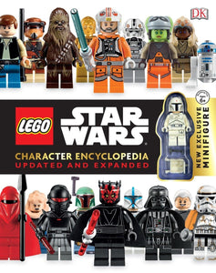 LEGO Star Wars Character Encyclopedia Updated and Expanded (2015), NIB, Retired (INCLUDES EXCLUSIVE BOBA FETT MINIFIGURE)