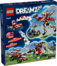 71497 LEGO® Cooper's Tiger Mech & Zero's Hot Rod Car