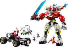 71497 LEGO® Cooper's Tiger Mech & Zero's Hot Rod Car