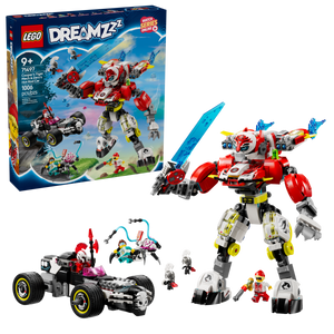 71497 LEGO® Cooper's Tiger Mech & Zero's Hot Rod Car