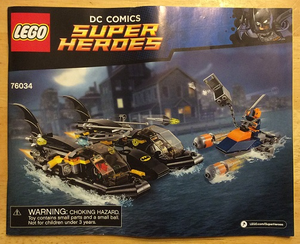 76034 LEGO The Batboat Harbor Pursuit