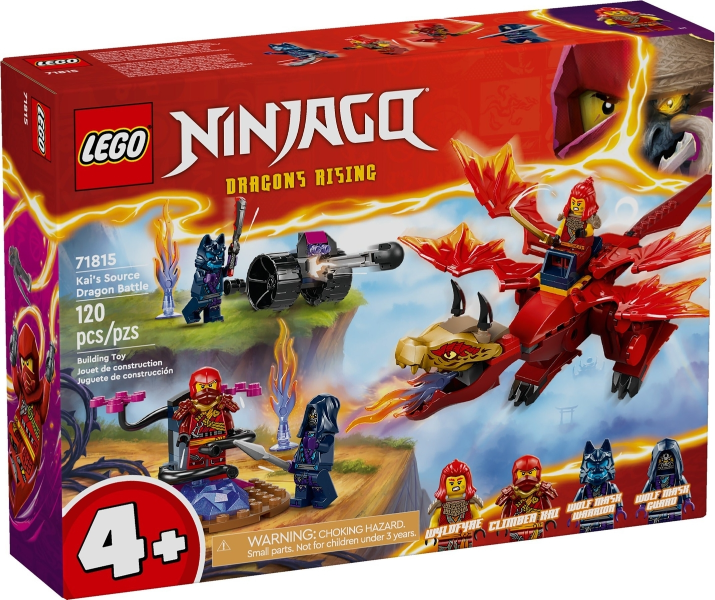 ちよこ 71815 LEGO® NINJAGO Kai's Source Dragon Battle – Chachi Toys