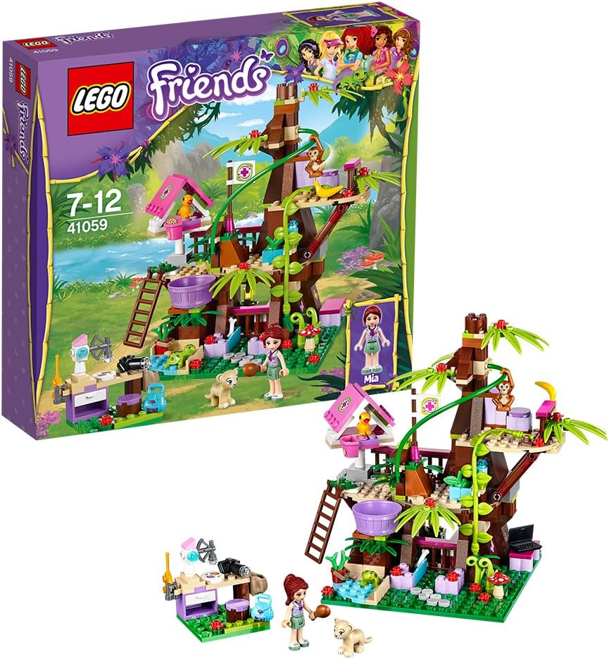 LEGO Friends 41059 Jungle Tree Sanctuary, Retired, Certified in White Box, Pre-Owned