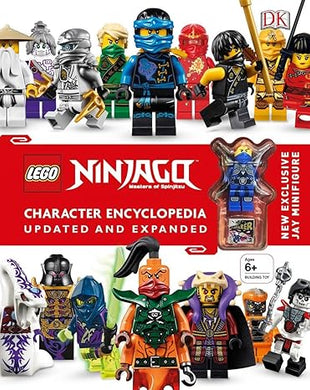 LEGO Ninjago Character Encyclopedia Updated and Expanded (2016), NIB, Retired (INCLUDES JAY MINIFIGURE)