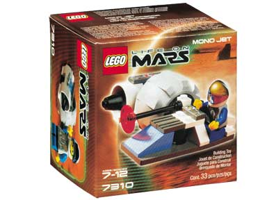 7310 LEGO Mono Jet Life on Mars Certified in OG Box