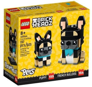 Brickheadz Pets French Bulldog LEGO 40544 Certified