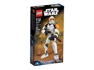 LEGO Star Wars 75108 Clone Commander Cody Buildable Figure, Retired, Certified in Original Box, Pre-Owned