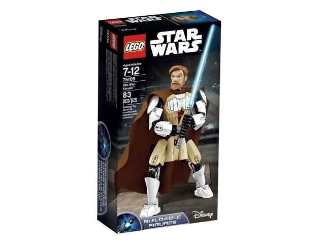 75109 Obi-Wan Kenobi Buildable Figure, Retired, Built, Preowned