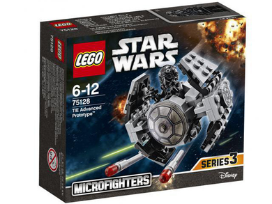 LEGO Star Wars 75128 TIE Advanced Prototype Microfighter, NIB, Retired