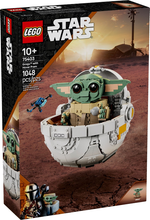 75403 Grogu with Hover Pram, Certified in white box, Pre-Owned
