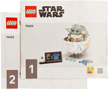 75403 Grogu with Hover Pram, Certified in white box, Pre-Owned