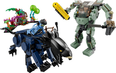 LEGO Avatar 75571 Neytiri & Thanator vs. AMP Suit Quaritch, Retired, Certified, Pre-Owned