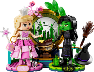 75682 Elphaba & Glinda Figures, Certified in original Box