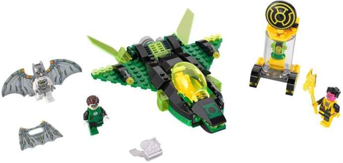 LEGO DC Comics Superheroes 76025 Green Lantern Vs. Sinestro, Retired, Certified in white box, Pre-Owned