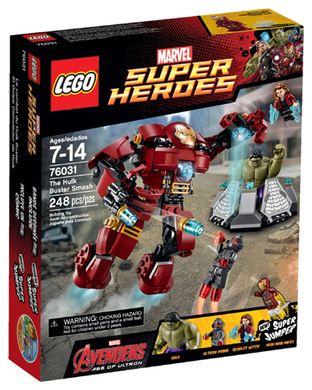 LEGO Marvel Superheroes 76031 The Hulk Buster Smash, NIB, Retired