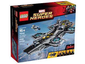 LEGO Marvel Superheroes 76042 The SHIELD Helicarrier, Retired, NIB