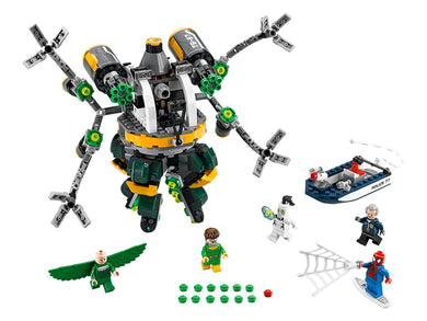 LEGO Marvel Superheroes 76059 Spider-Man: Doc Ock's Tentacle Trap, Retired, Certified in Original Box, Pre-Owned