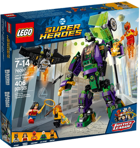 LEGO DC Superheroes 76097 Lex Luthor Mech Takedown, Retired, NIB