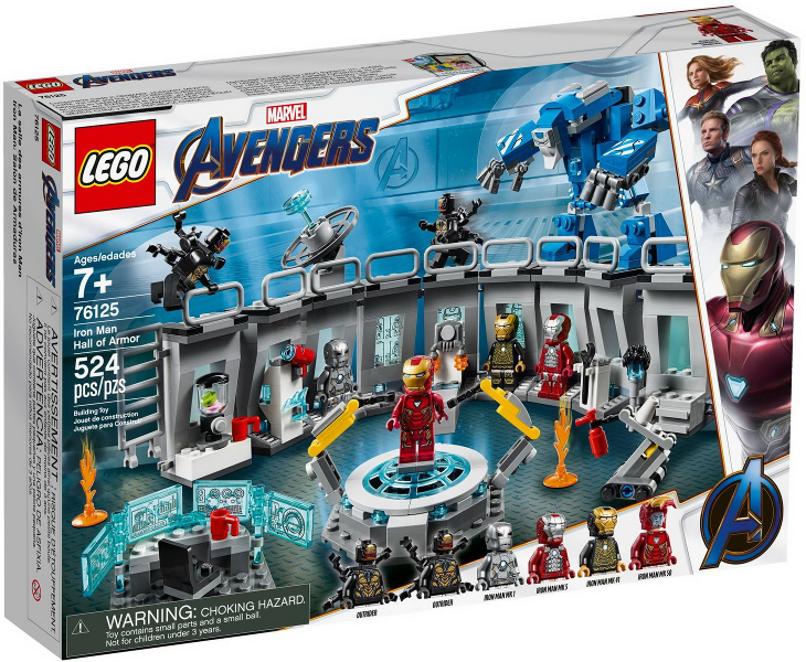Iron Man Hall of Armor - LEGO® 76125 - Retired - Certified (used) in original box