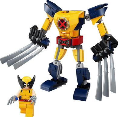 LEGO Marvel Superheroes 76202 Wolverine Mech Armor, Retired, Certified in white box, Pre-Owned