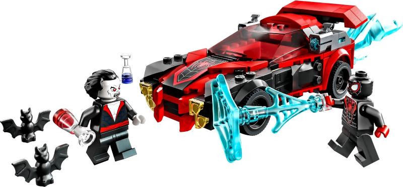 LEGO Marvel 76244 Miles Morales Vs. Morbius, Certified in white box, Used