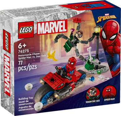 76275 LEGO Motorcycle Chase: Spider-Man vs. Doc Ock