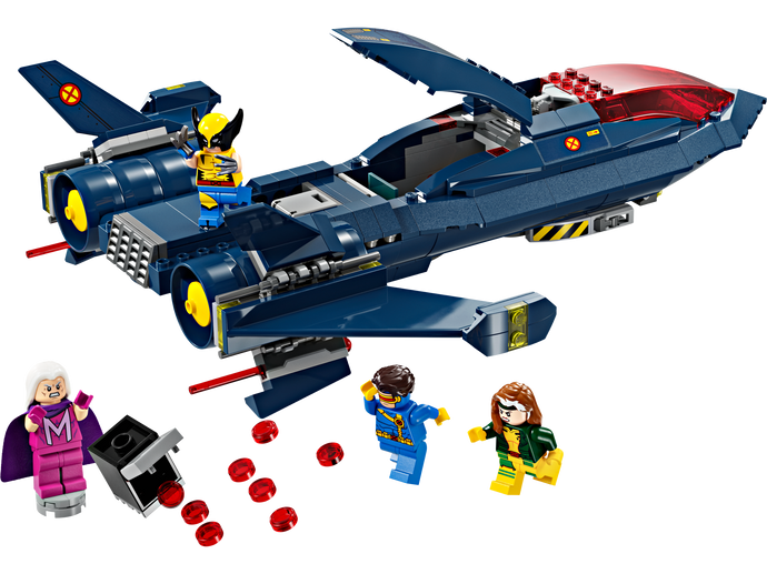 76281 X-Men X-Jet, Certified in white box, Pre-Owned