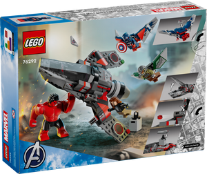 76292 LEGO Marvel Captain America vs Red Hulk Battle