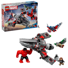76292 LEGO Marvel Captain America vs Red Hulk Battle