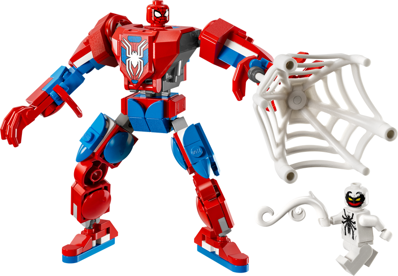 76308 LEGO Spider-Man Mech vs. Anti-Venom – Bricks and Minifigs