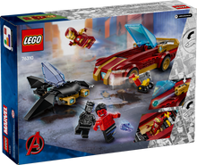 76310 LEGO® Iron Man Car & Black Panther vs. Red Hul