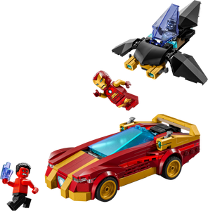 76310 LEGO® Iron Man Car & Black Panther vs. Red Hul