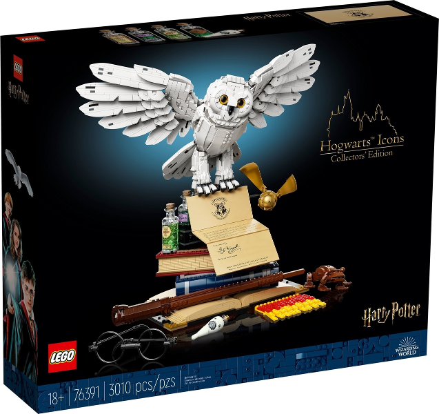 Hogwarts Icons - Hedwig from Harry Potter - LEGO 76391 - New in Box