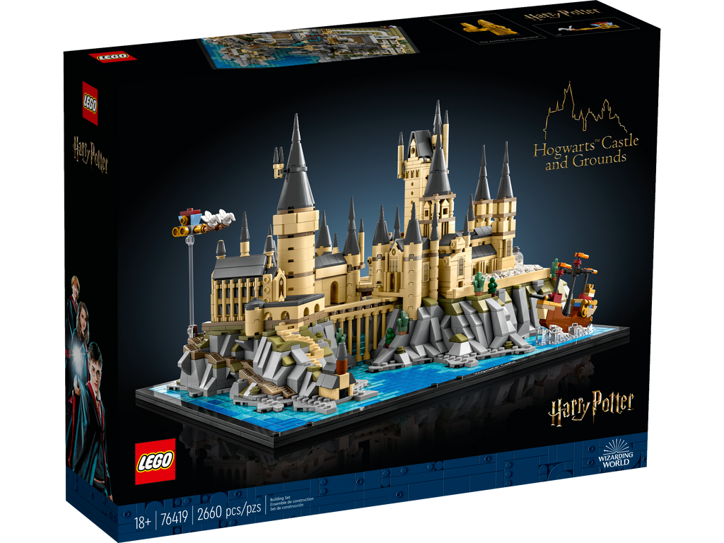 LEGO Harry Potter 76419 Hogwarts™ Castle and Grounds, Certified in whi ...