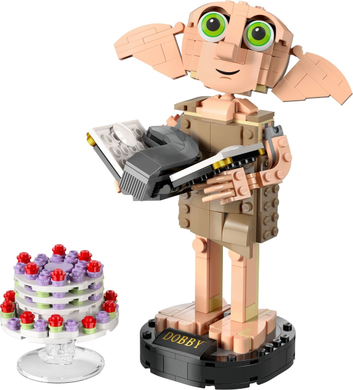 76421 Dobby the House Elf, Retired, Certified in original box, Pre-Owned