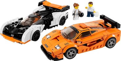LEGO Speed Champions 76918 McLaren Solus GT & McLaren F1 LM, Certified in white box, Pre-Owned