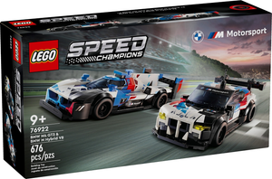 BMW M4 GT3 & BMW M Hybrid V8 Race Cars - LEGO® 76922 - Speed Champions - NIB