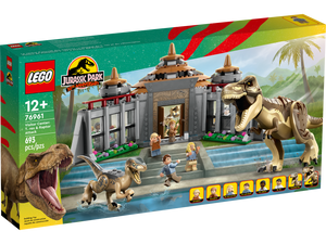 76961 Visitor Center: T. rex & Raptor Attack, NIB