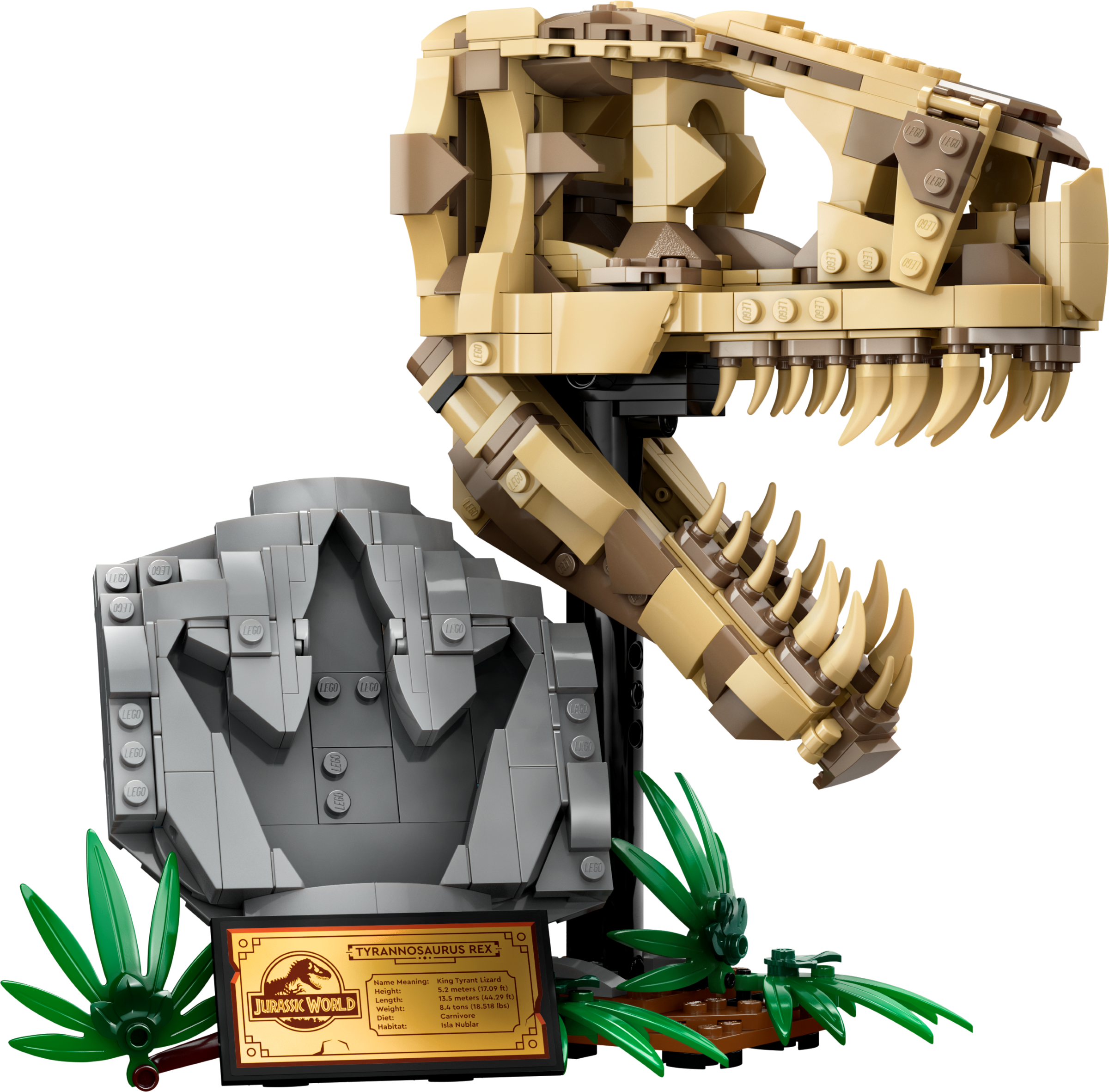 LEGO Jurassic World 76964 Dinosaur Fossils: T. rex Skull