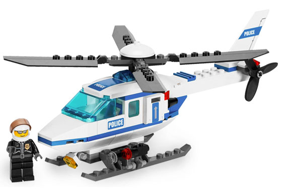 LEGO City 7741 Police Helicopter, Retired, Certified in white box, Pre-Owned