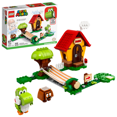 71367 Mario's House & Yoshi Expansion Set Used, Certified, in White Box