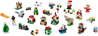 40222 Holiday Countdown Calendar, NIB, Retired