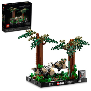 Endor™ Speeder Chase Diorama LEGO 75353