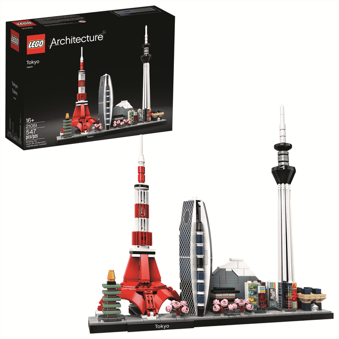 Architecture LEGO 21051 Tokyo Retired, Certified in Original Box, Pre-Owned